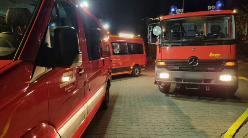 Gasaustritt an LKW sorgt für Feuerwehreinsatz